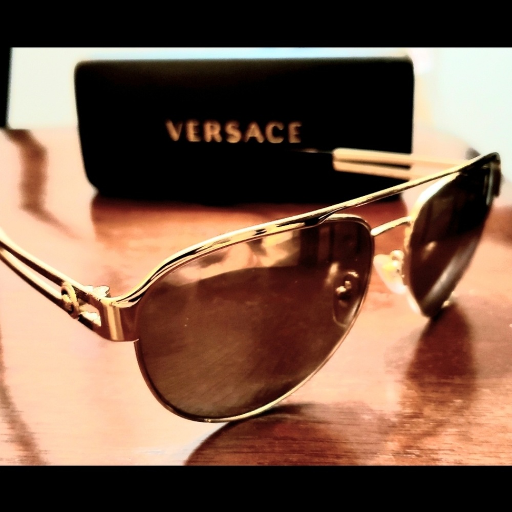 VERSACE - Gold Rims Mirror BR